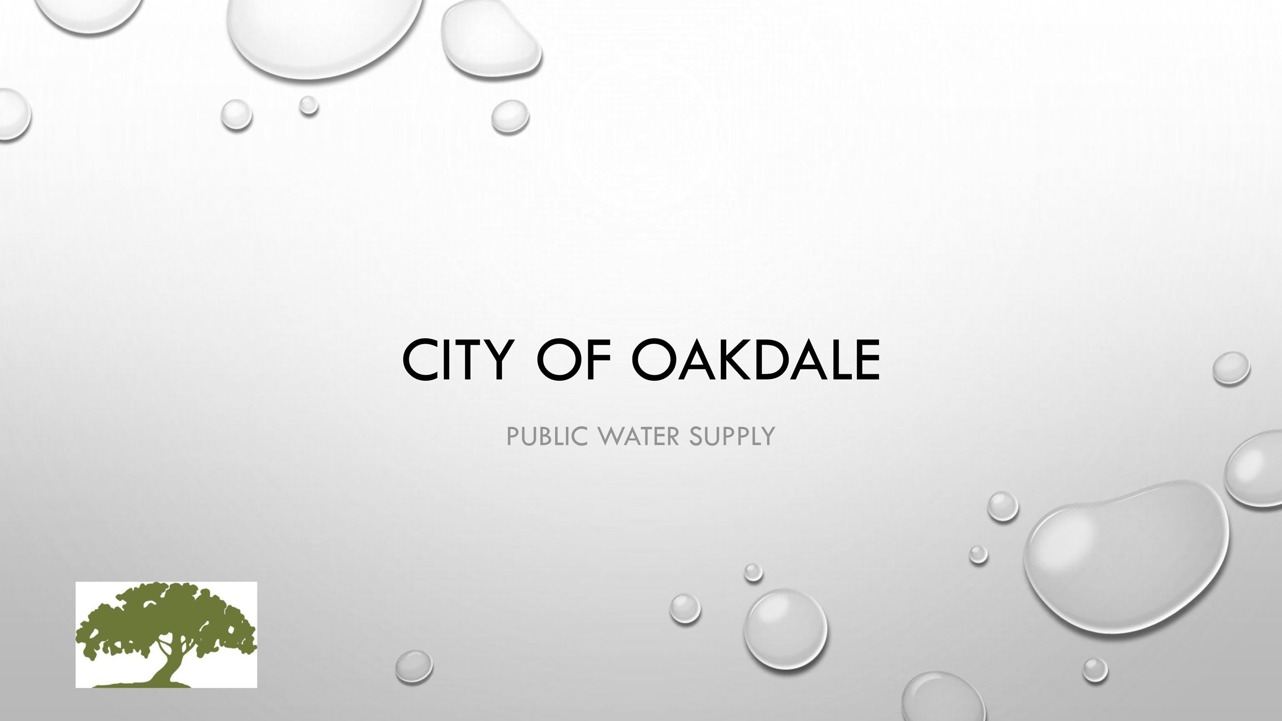 City of Oakdale PFC Open House Presentation-1