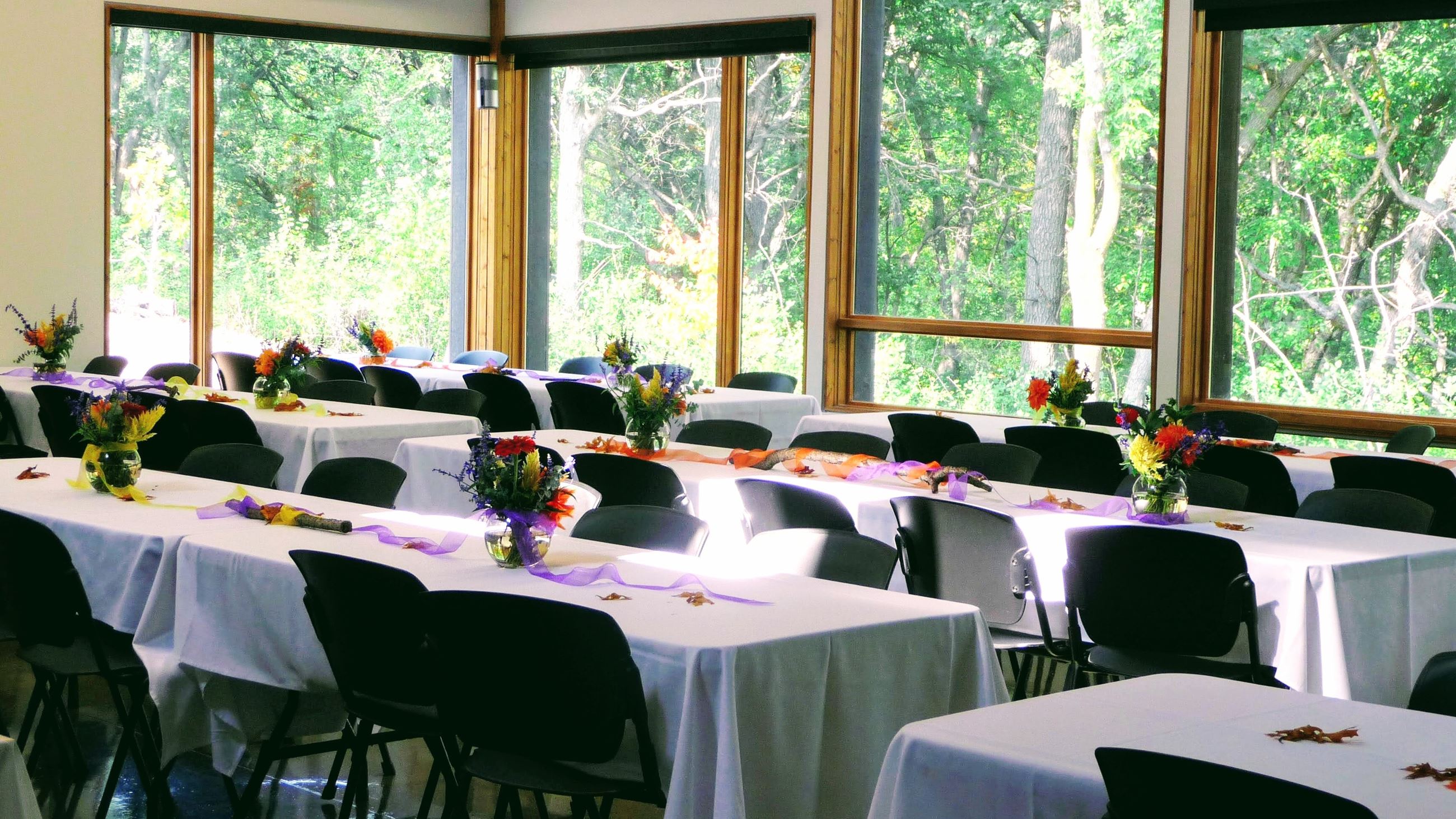 Community Room Set for Event